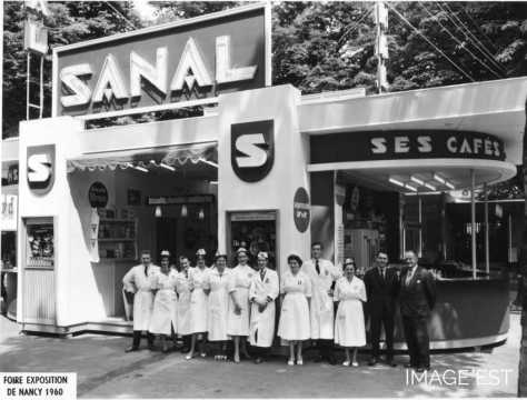 Stand " Sanal " à la Foire exposition de Nancy (1960)
